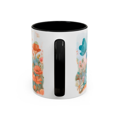 Blue Fairy Personalized Accent Mugs, 11oz