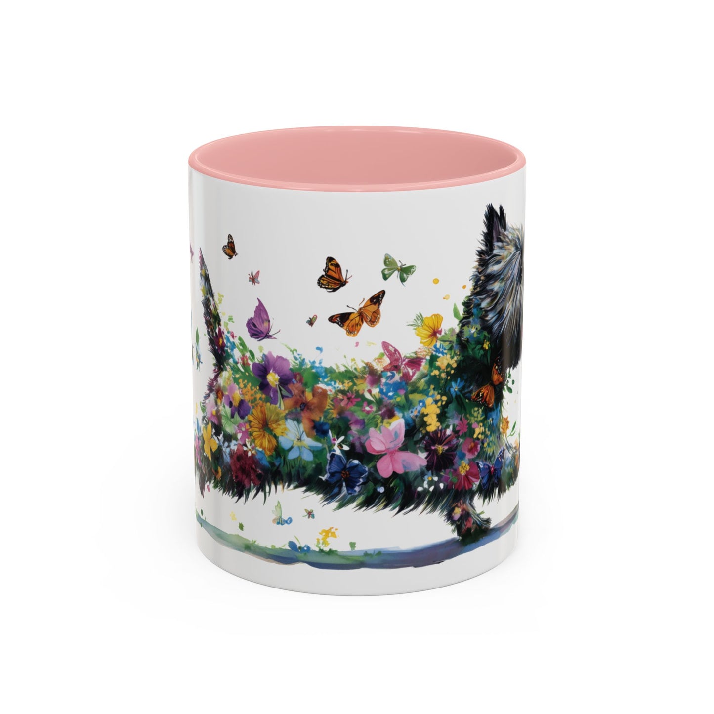 Cairn Terrier #2 Personalized Accent Mugs, 11oz
