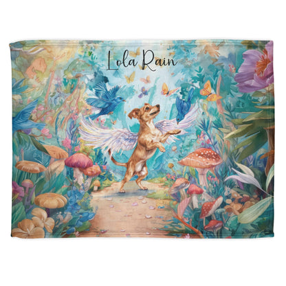 Angel Chiweenie Personalised Blanket