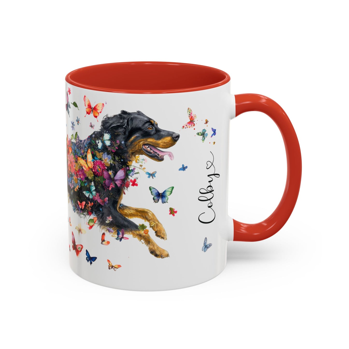 Hovawart #3 Colorful Accent Mugs, 11oz