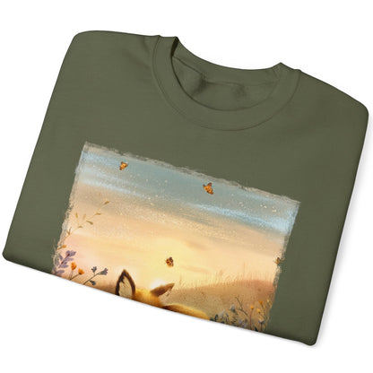 Fox sleeping #4 Unisex Sweat Shirt.
