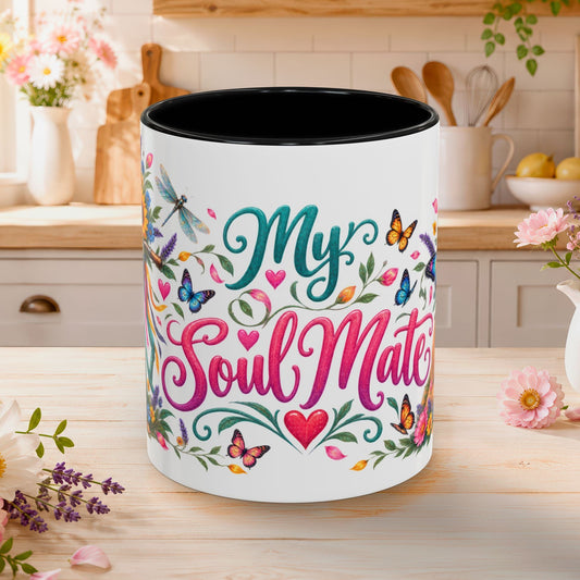 My Soulmate, 11oz  accent mug