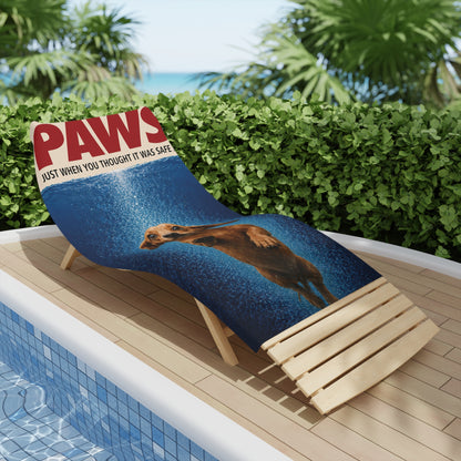 Dachshund #1 PAWS Beach Towel
