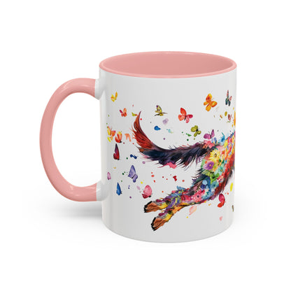 Belgian Tervuren Personalized Accent Mugs, 11oz