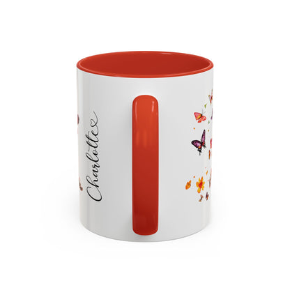 American Brittany #2 Personalized Accent Mugs, 11oz