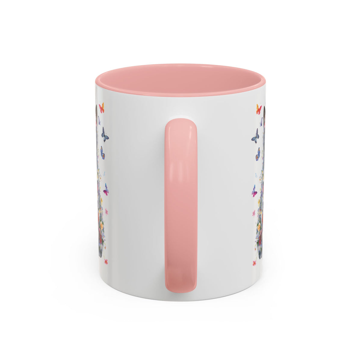 British Blue Cat #1 Personalized Accent Mugs, 11oz