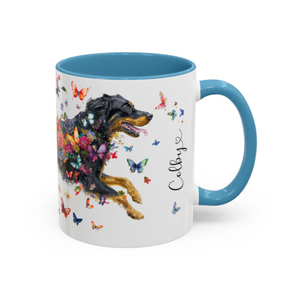 Hovawart #3 Colorful Accent Mugs, 11oz
