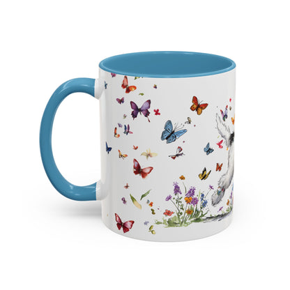 Sealyham Terrier Personalized Accent Mugs, 11oz