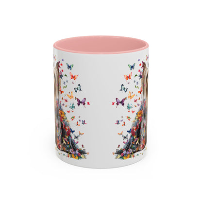 Silky Terrier #2 Personalized Accent Mugs, 11oz