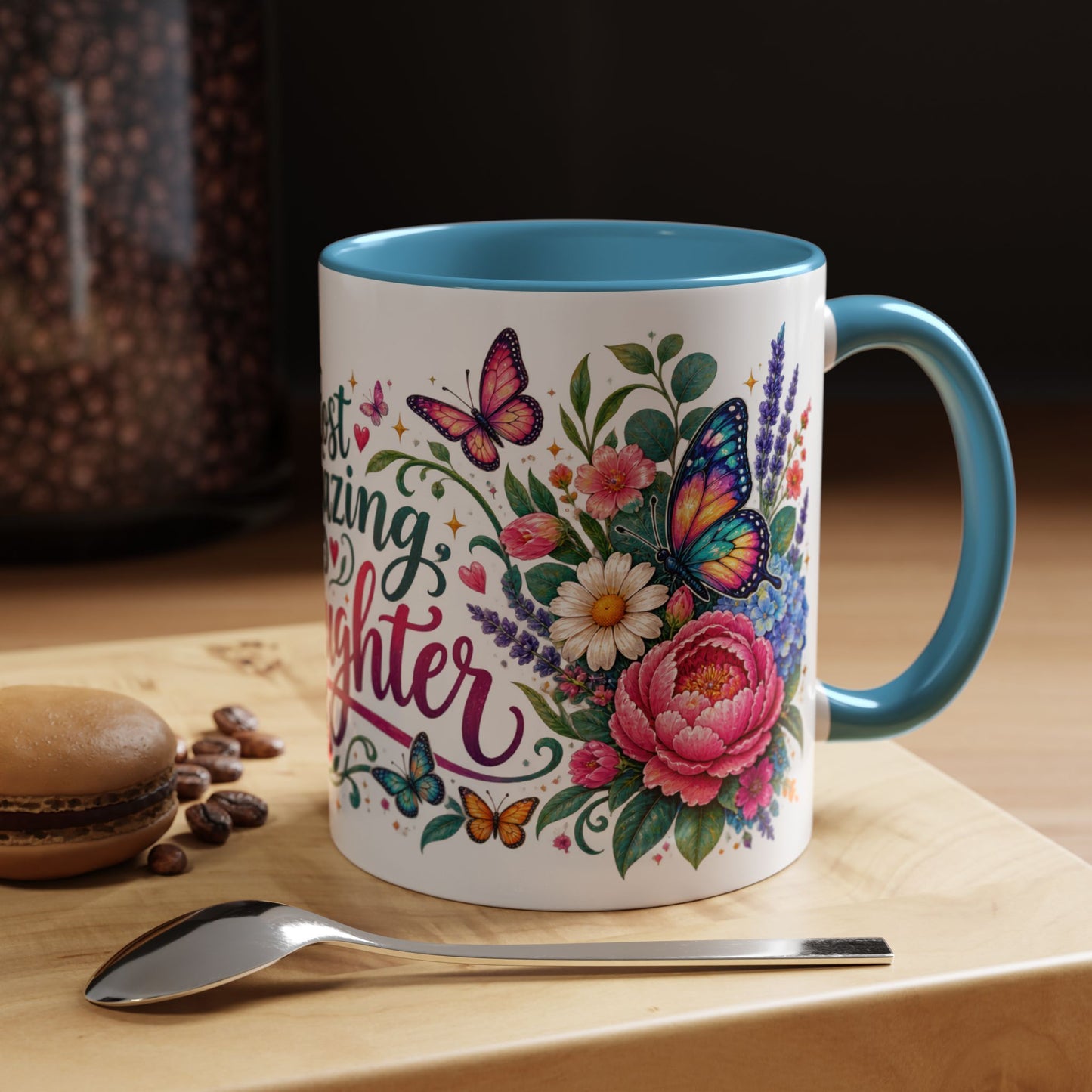 Most amazing daughter, 11oz  accent mug