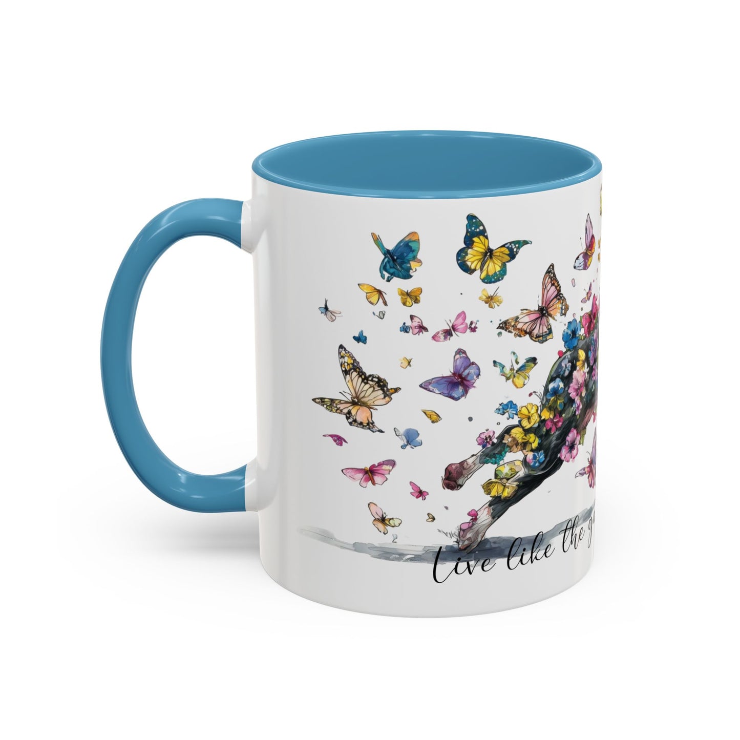 Boston Terrier #2 Live like the gate was left open, Accent Mugs, 11oz