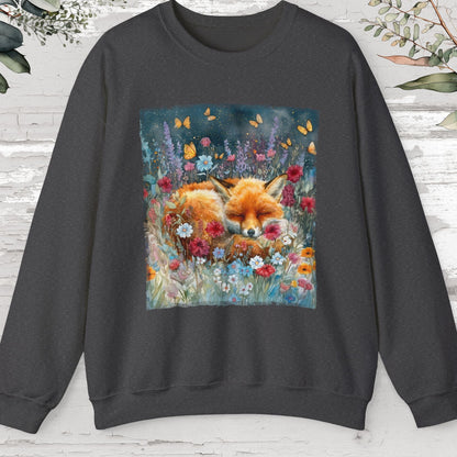Fox sleeping #3 Unisex Sweat Shirt.