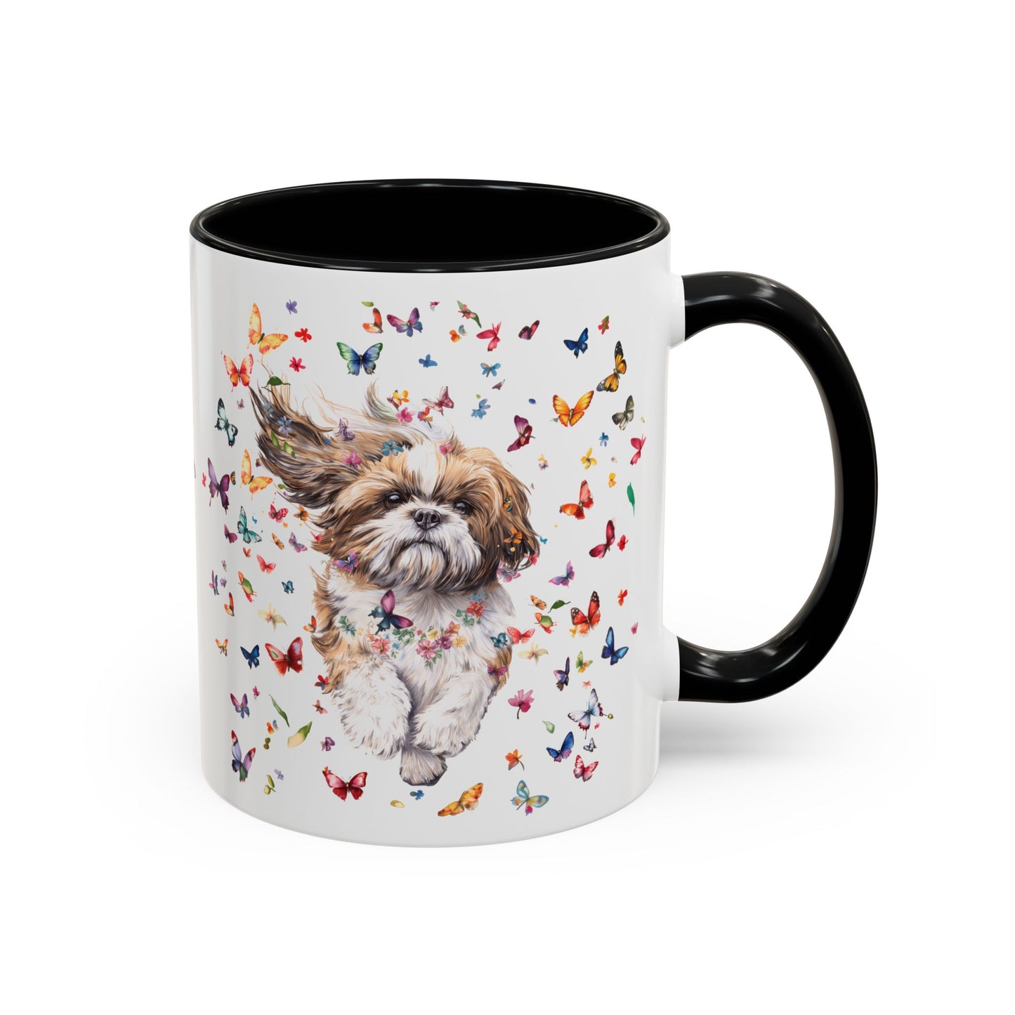 Shih Tzu #1 Personalized Accent Mugs, 11oz