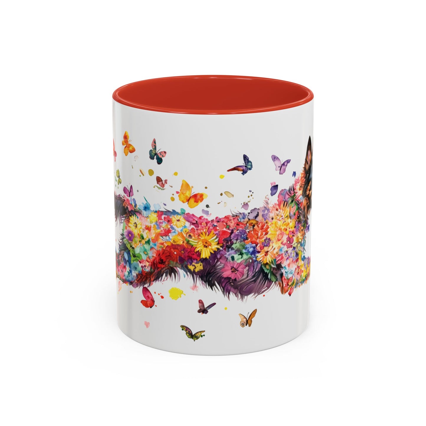 Belgian Tervuren Personalized Accent Mugs, 11oz