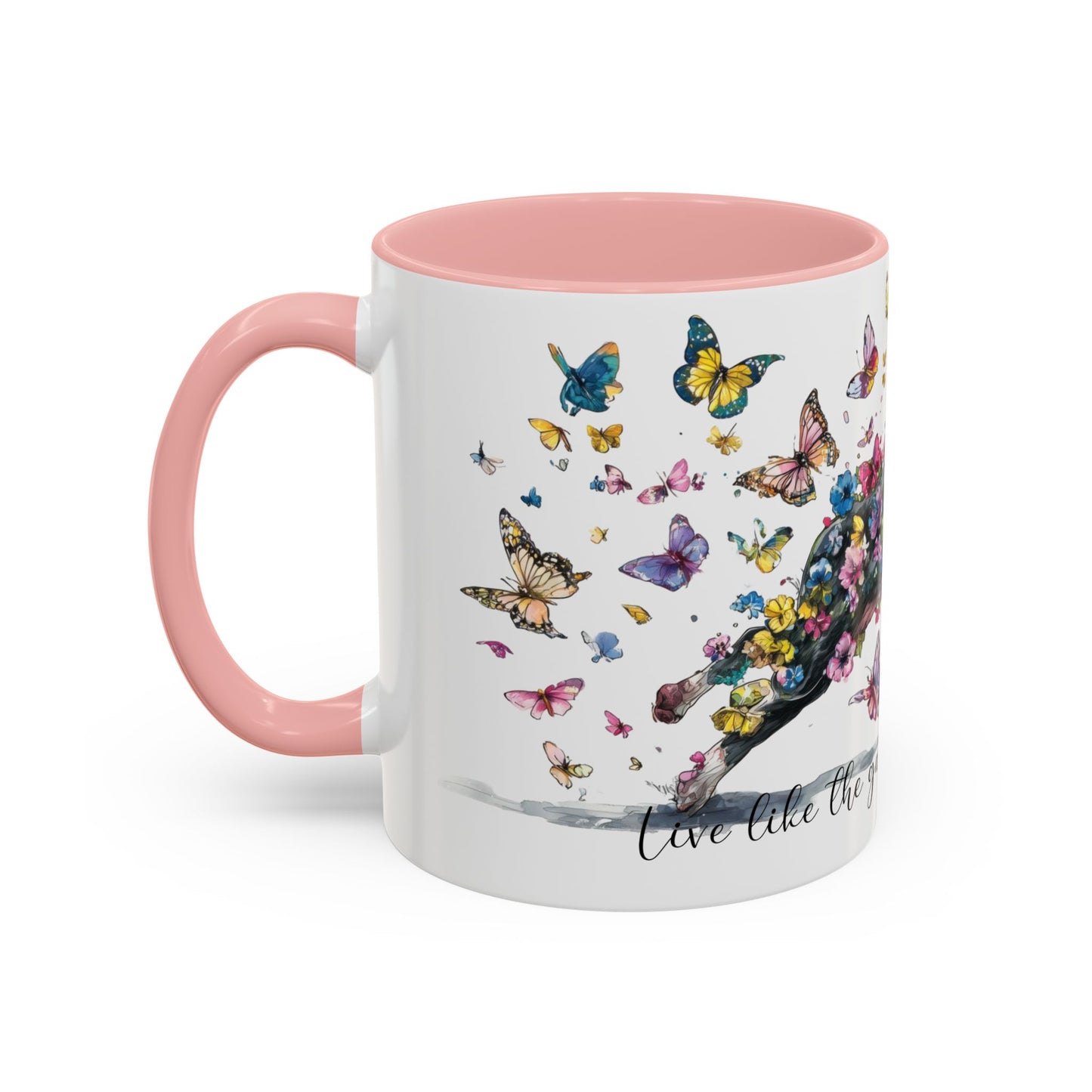 Boston Terrier #2 Live like the gate was left open, Accent Mugs, 11oz