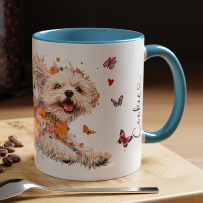 Havanese #1 Personalized Accent Mugs, 11oz