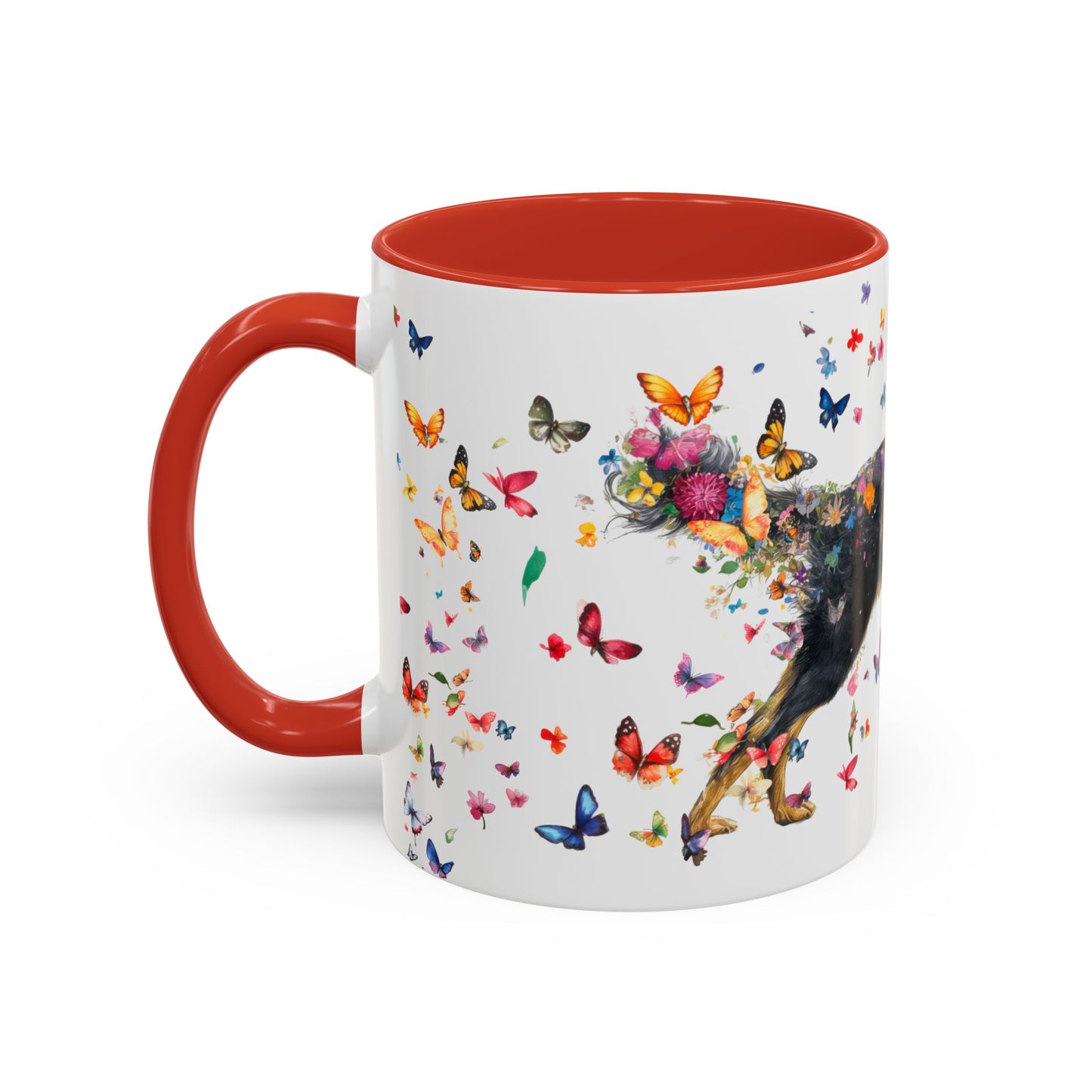 Hovawart #3 Colorful Accent Mugs, 11oz