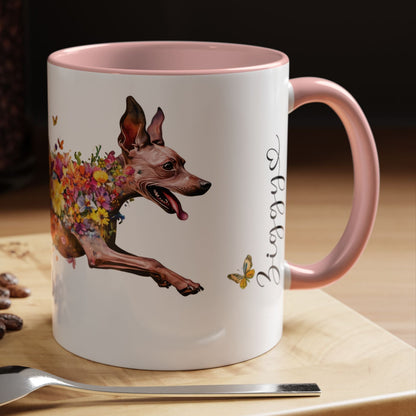 Xoloitzcuintle Personalized Accent Mugs, 11oz