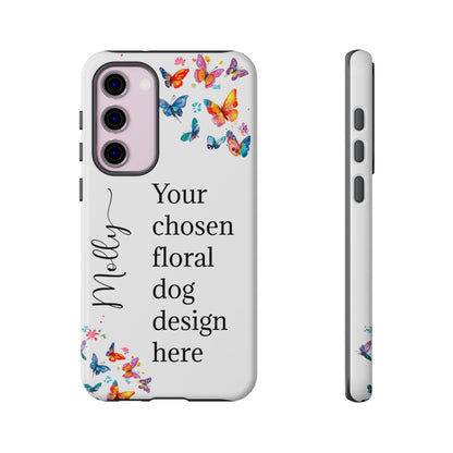 Phone Case, Personalized from ANY OF OUR DESIGNS - White case