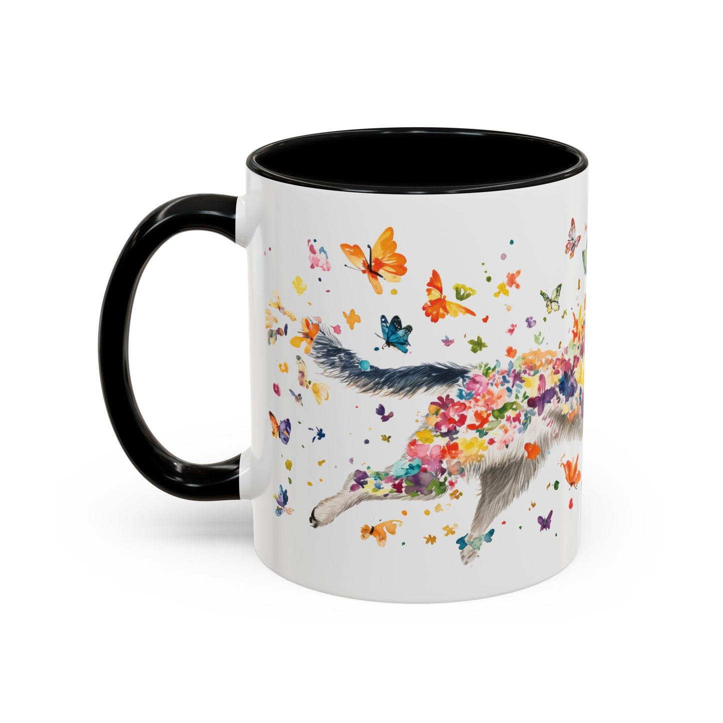 Husky #2 Personalized Accent Mugs, 11oz