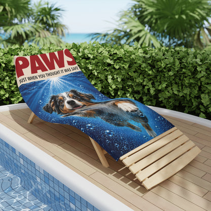 Australian Shepherd PAWS Beach Towel