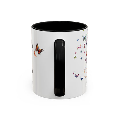 Labrador #3 “Live like the gate was left open" Accent Mugs, 11oz