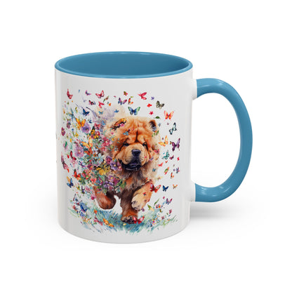 Chow Chow #6 Personalized Accent Mugs, 11oz