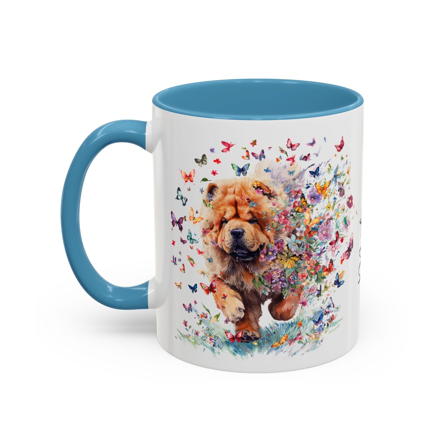 Chow Chow #6 Personalized Accent Mugs, 11oz