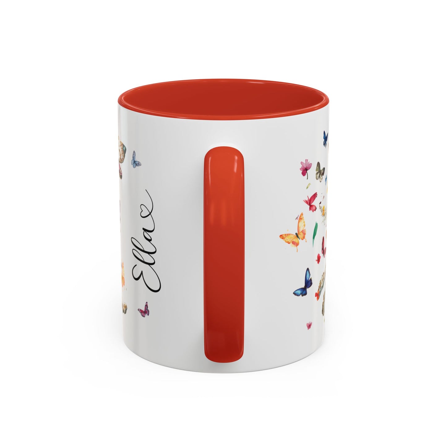 English Setter #5 Personalized Accent Mugs, 11oz