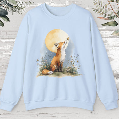 Fox & Butterfly #3 Unisex Sweat Shirt.