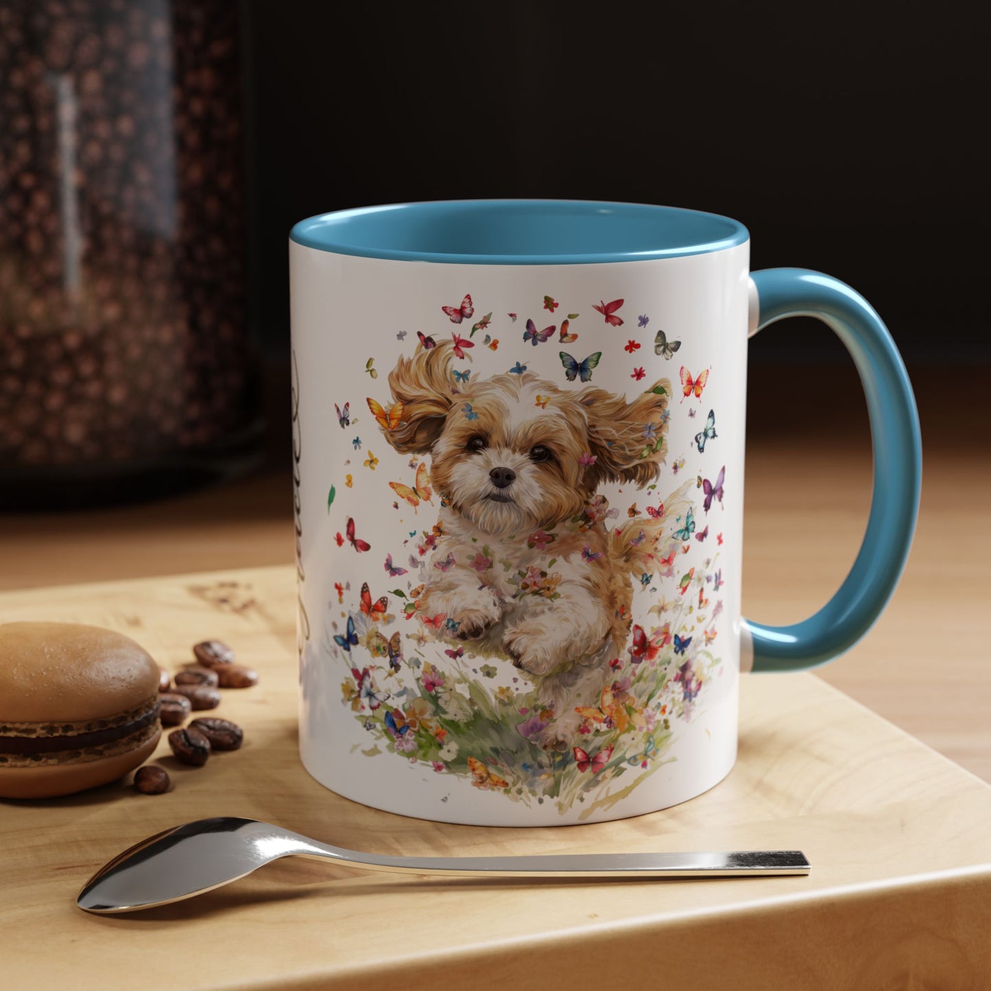 Shih Tzu #8  Personalized Accent Mugs, 11oz