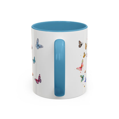 Red Heeler (Cattle dog)  Live like the gate Accent Mugs, 11oz