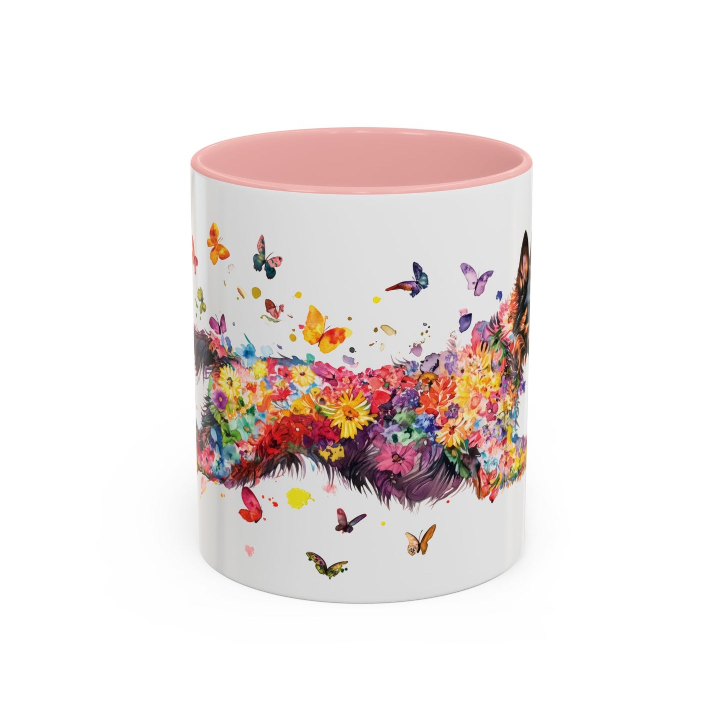 Belgian Tervuren Personalized Accent Mugs, 11oz