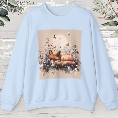 Fox sleeping #5 Unisex Sweat Shirt.