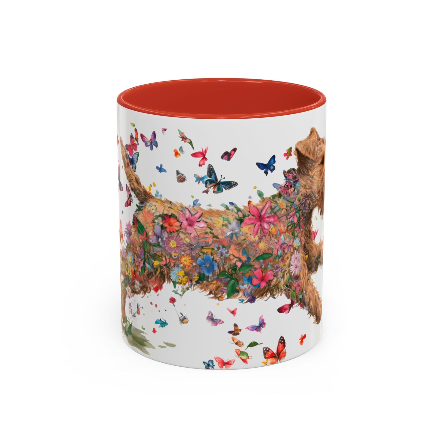 Lakeland Terrier #2 Personalized Accent Mugs, 11oz