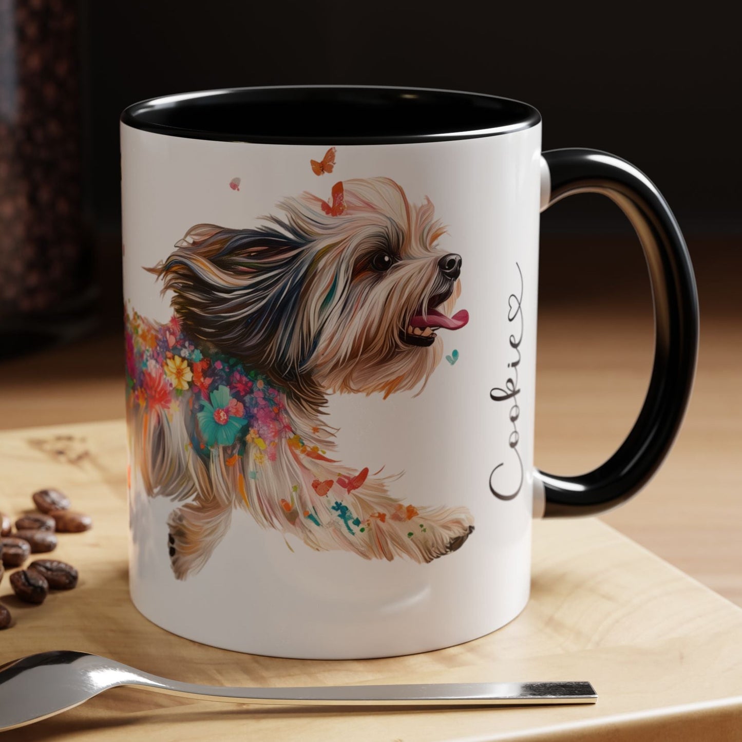 Havanese #2 Personalized Accent Mugs, 11oz