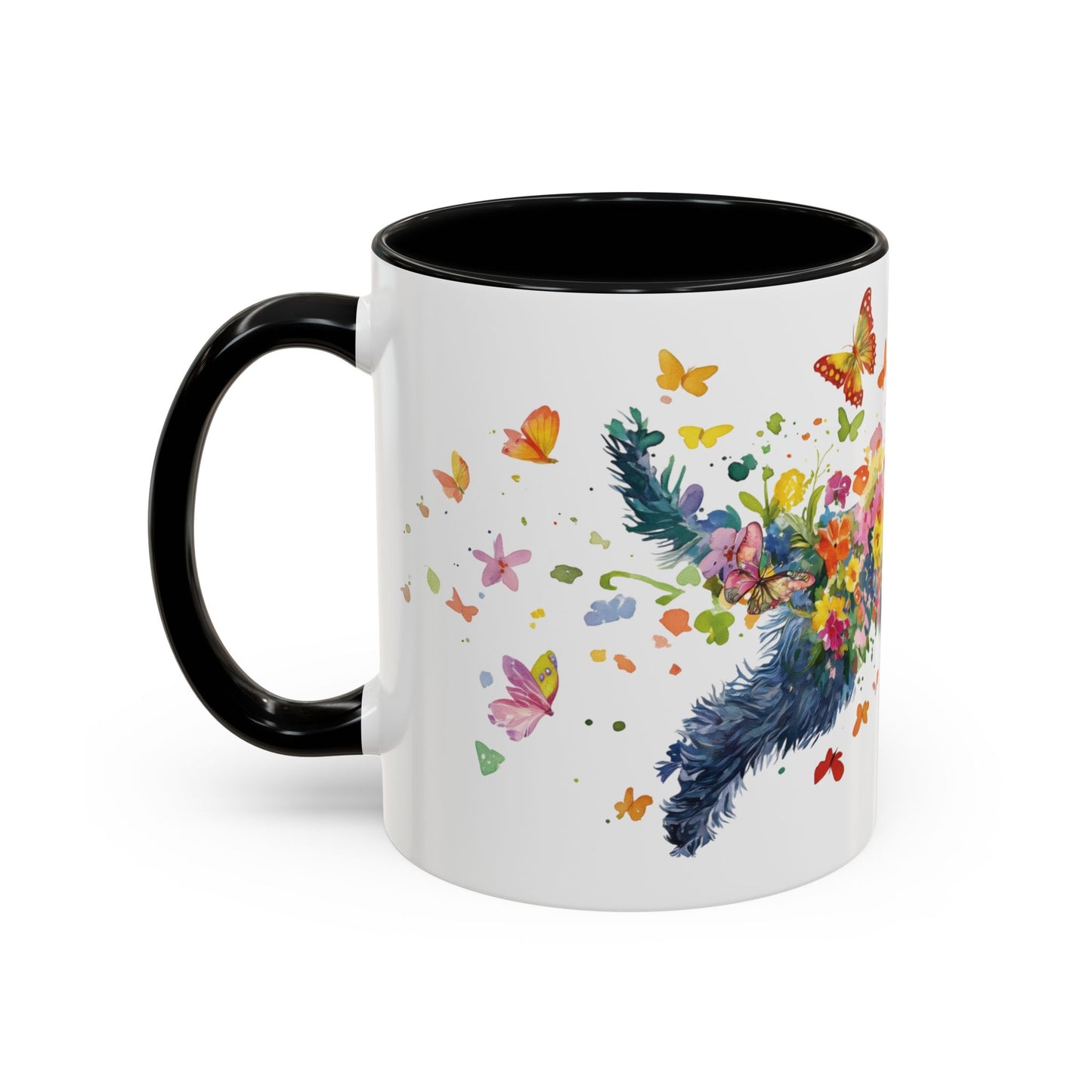 Giant Schnauzer Personalized Accent Mugs, 11oz
