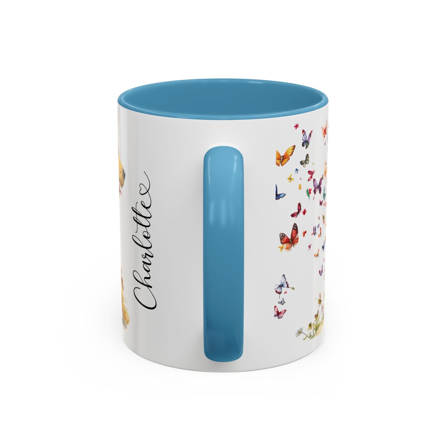 Golden Doodle/Groodle #3 Retriever Personalized Accent Mugs, 11oz
