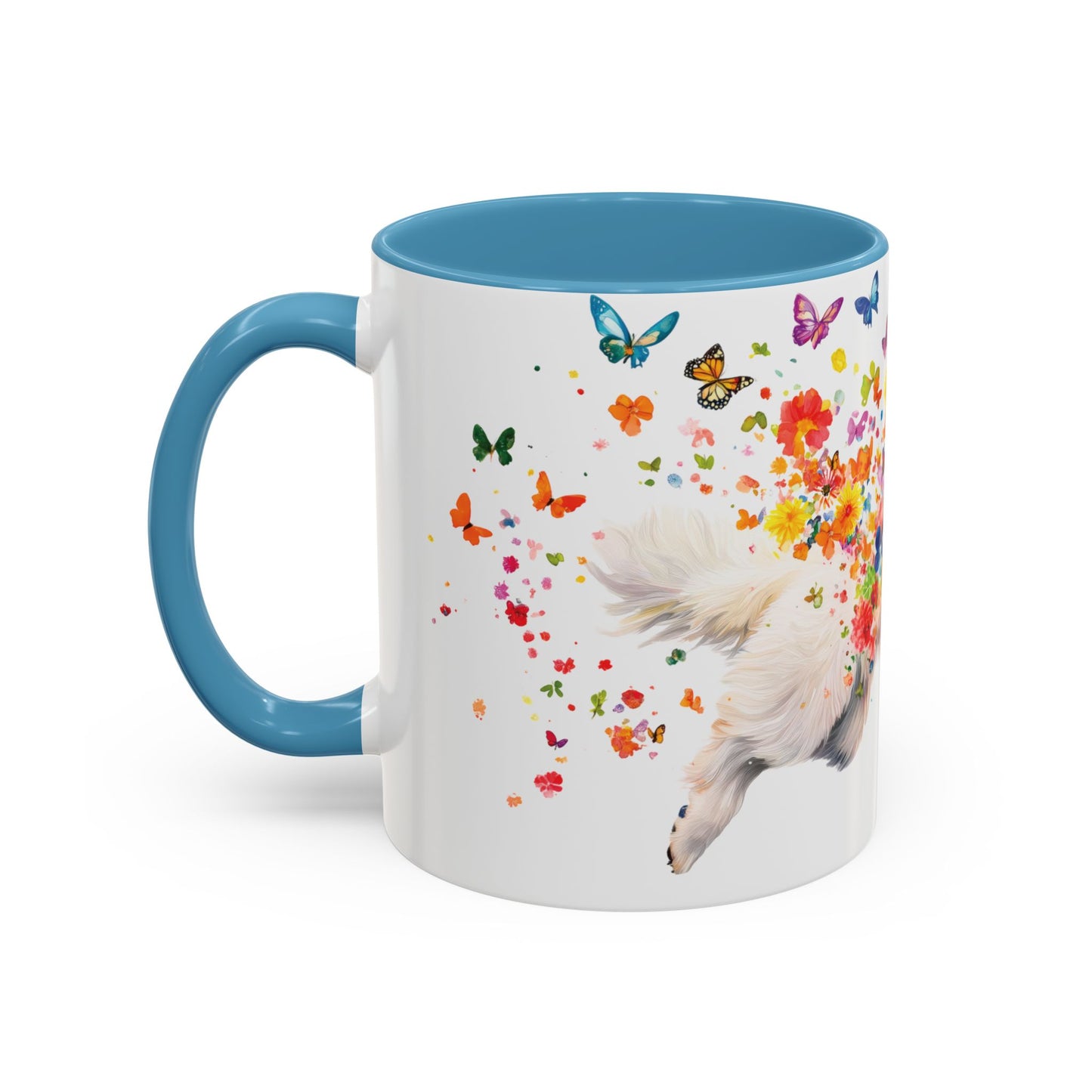 American Eskimo Personalized Accent Mugs, 11oz