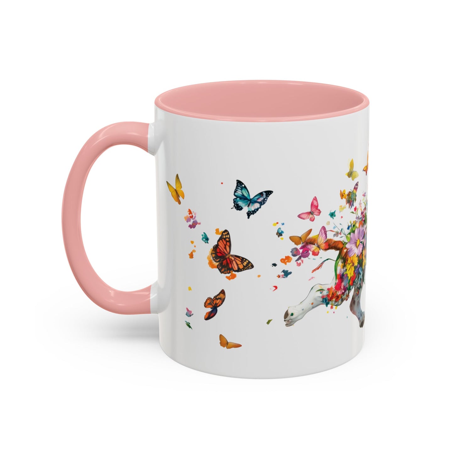 Basset Hound #1 Personalized Accent Mugs, 11oz