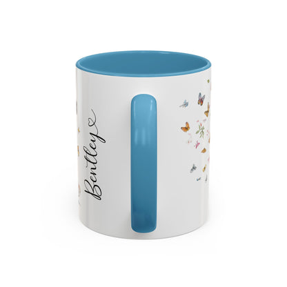 Portuguese Water Dog #2 Personalized Accent Mugs, 11oz