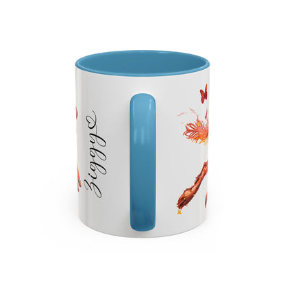 Irish Setter Personalized Accent Mugs, 11oz