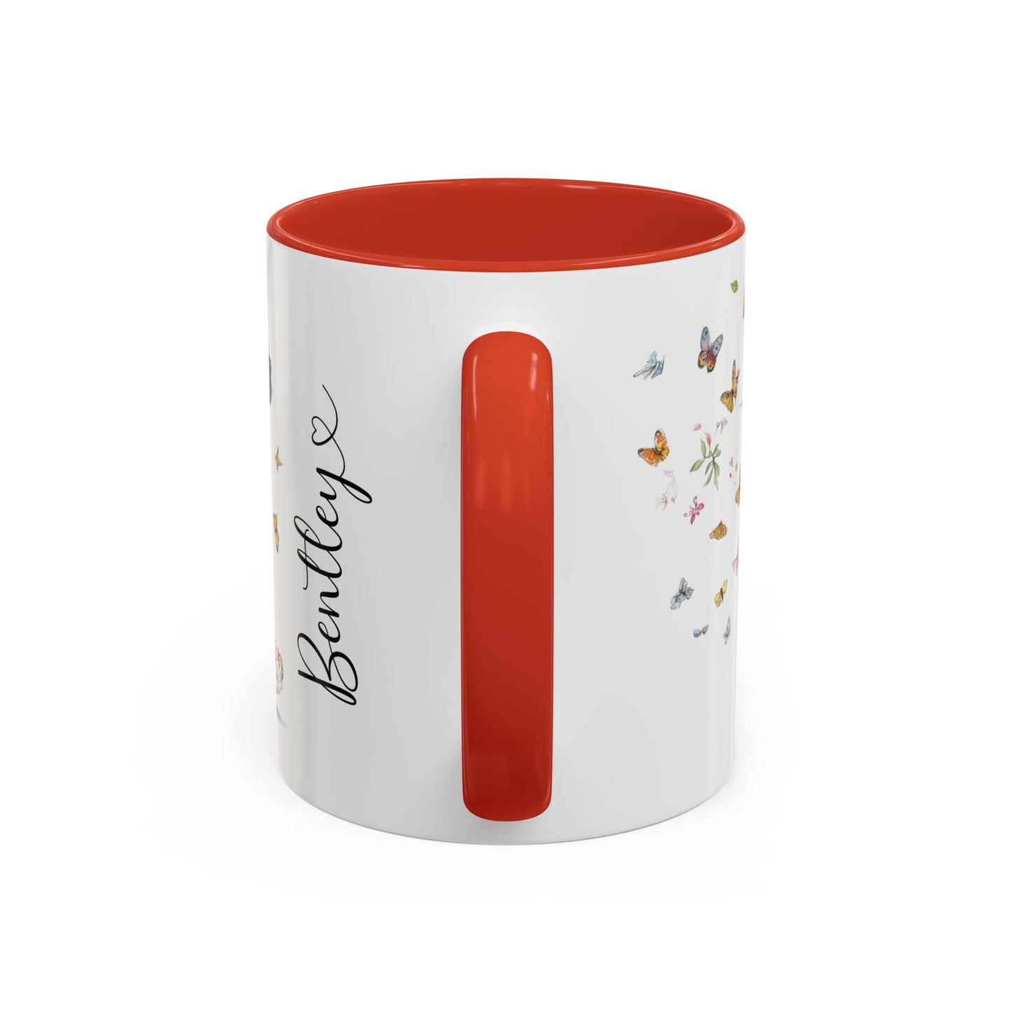 Portuguese Water Dog #2 Personalized Accent Mugs, 11oz