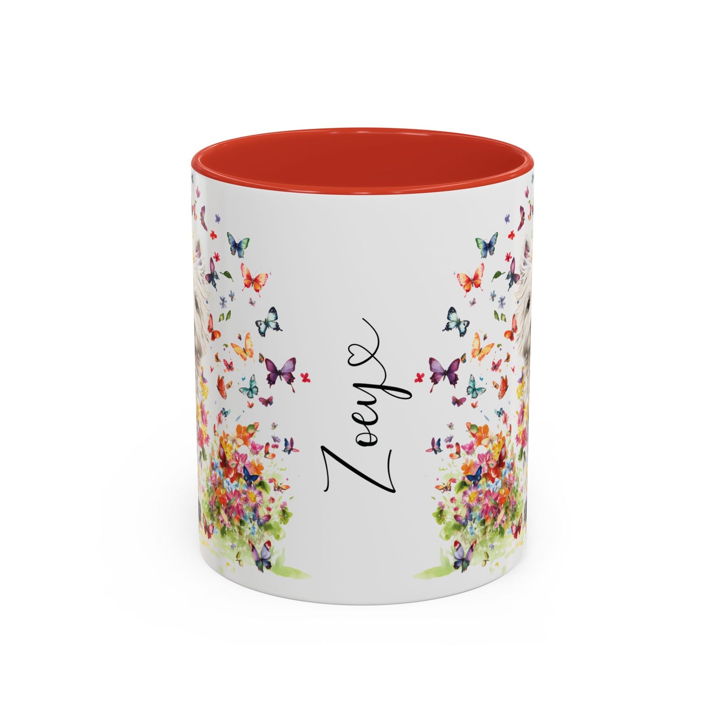 West Highland Terrier #2 Personalized Accent Mugs, 11oz