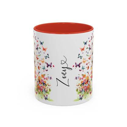 West Highland Terrier #2 Personalized Accent Mugs, 11oz