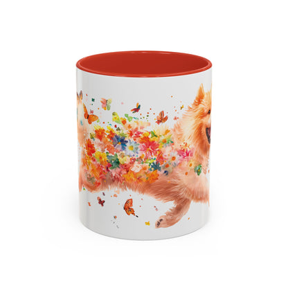 Chow Chow Personalized Accent Mugs, 11oz