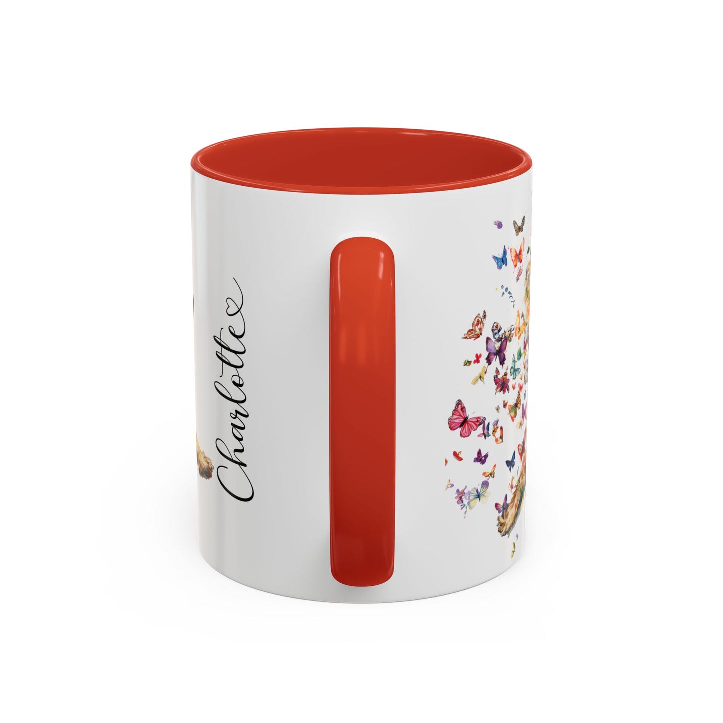 Golden Retriever #2 Retriever Personalized Accent Mugs, 11oz