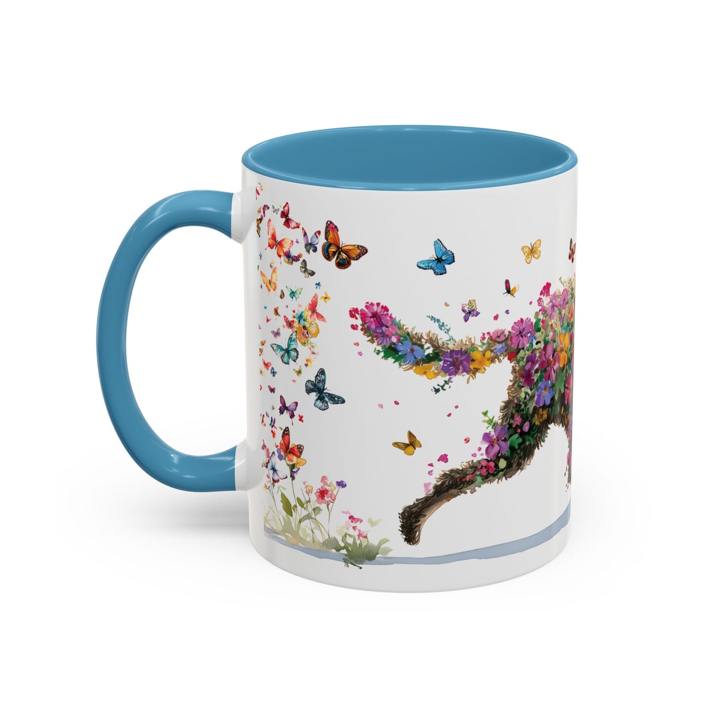 Curly Coated Retriever #1 Personalized Accent Mugs, 11oz