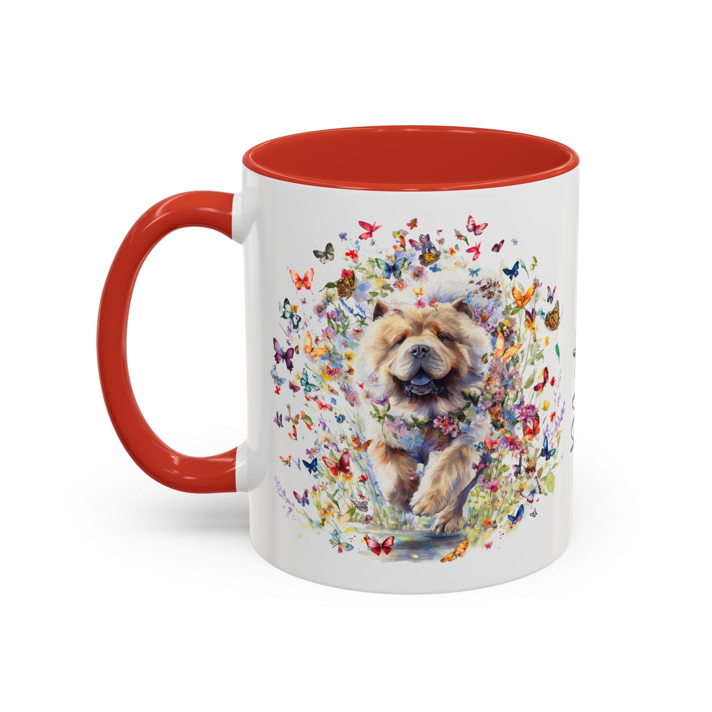 Chow Chow #7 Personalized Accent Mugs, 11oz