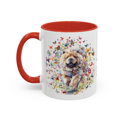 Chow Chow #7 Personalized Accent Mugs, 11oz